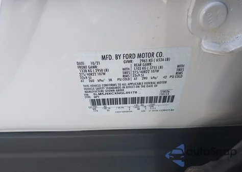 2022 Lincoln Aviator Black Label from USA, damaged, VIN 5LM5J9XCXNGL05178